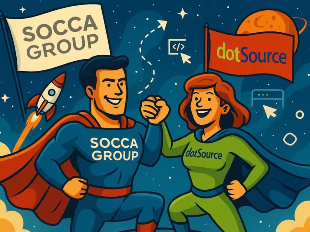dotSource becomes digital partner of the SOCCA GROUP