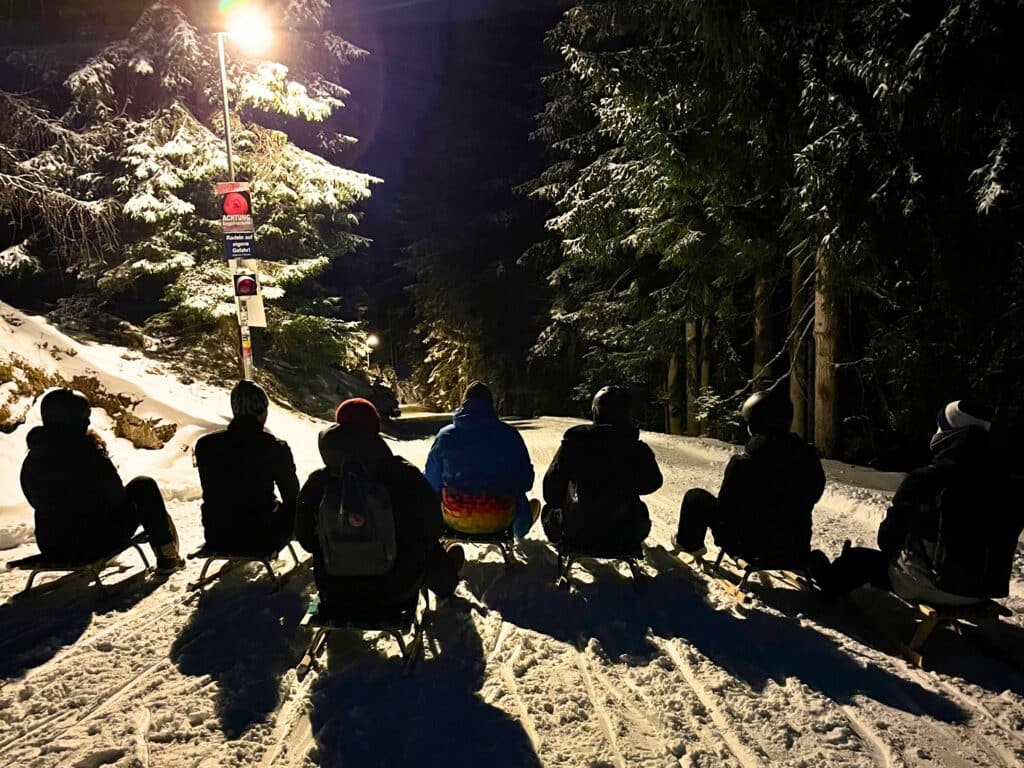 Sledding into the year